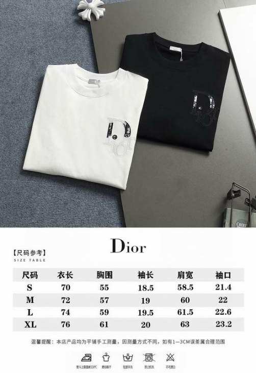 Dior T Shirts Short _SKUDiorS-XLxetr15415635